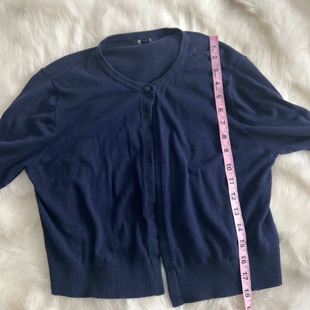 Chaps open front top button closure long sleeve c… - image 6